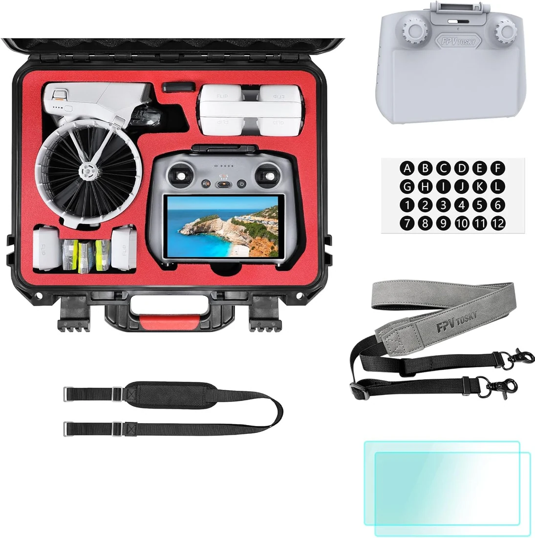 5-in-1 Hard Case Accessory Kit for DJI Flip