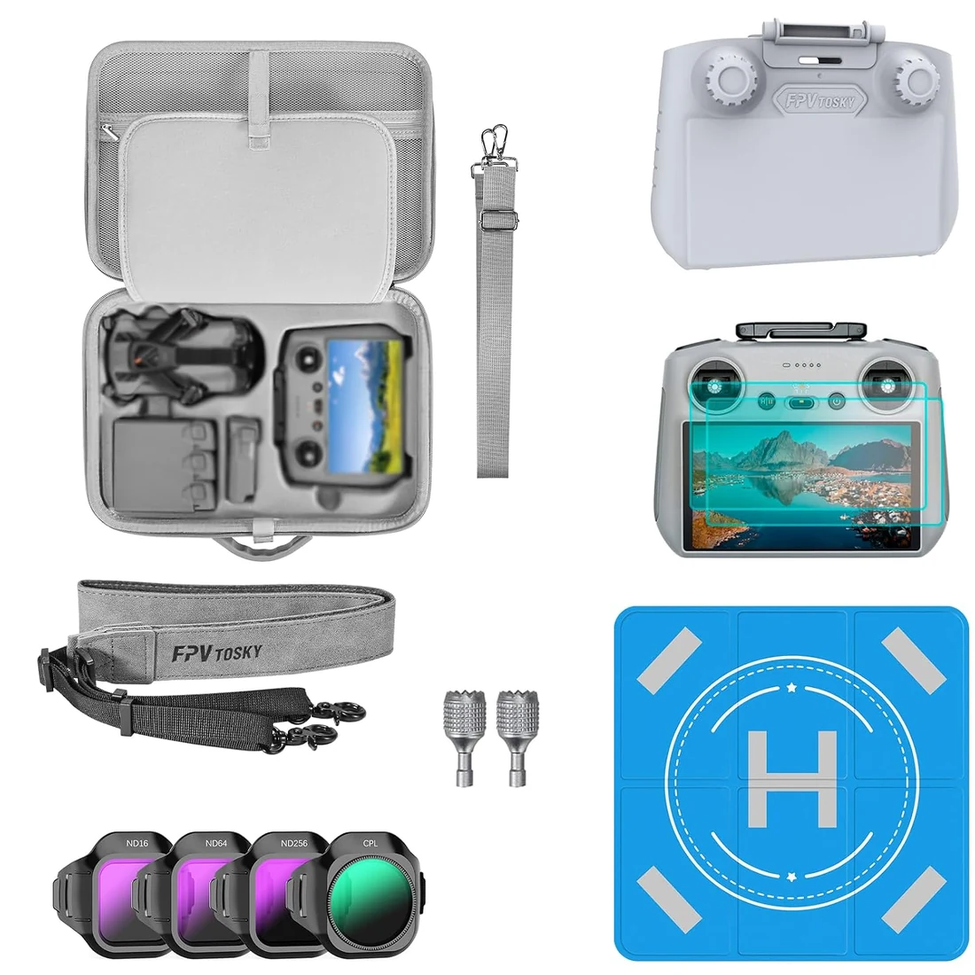 7-in-1 Carrying Case Accessory Kit for DJI Mini 5 Pro