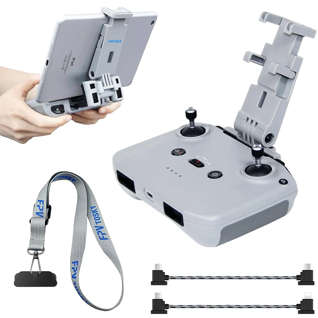 Tablet Holder for DJI Drone Controllers