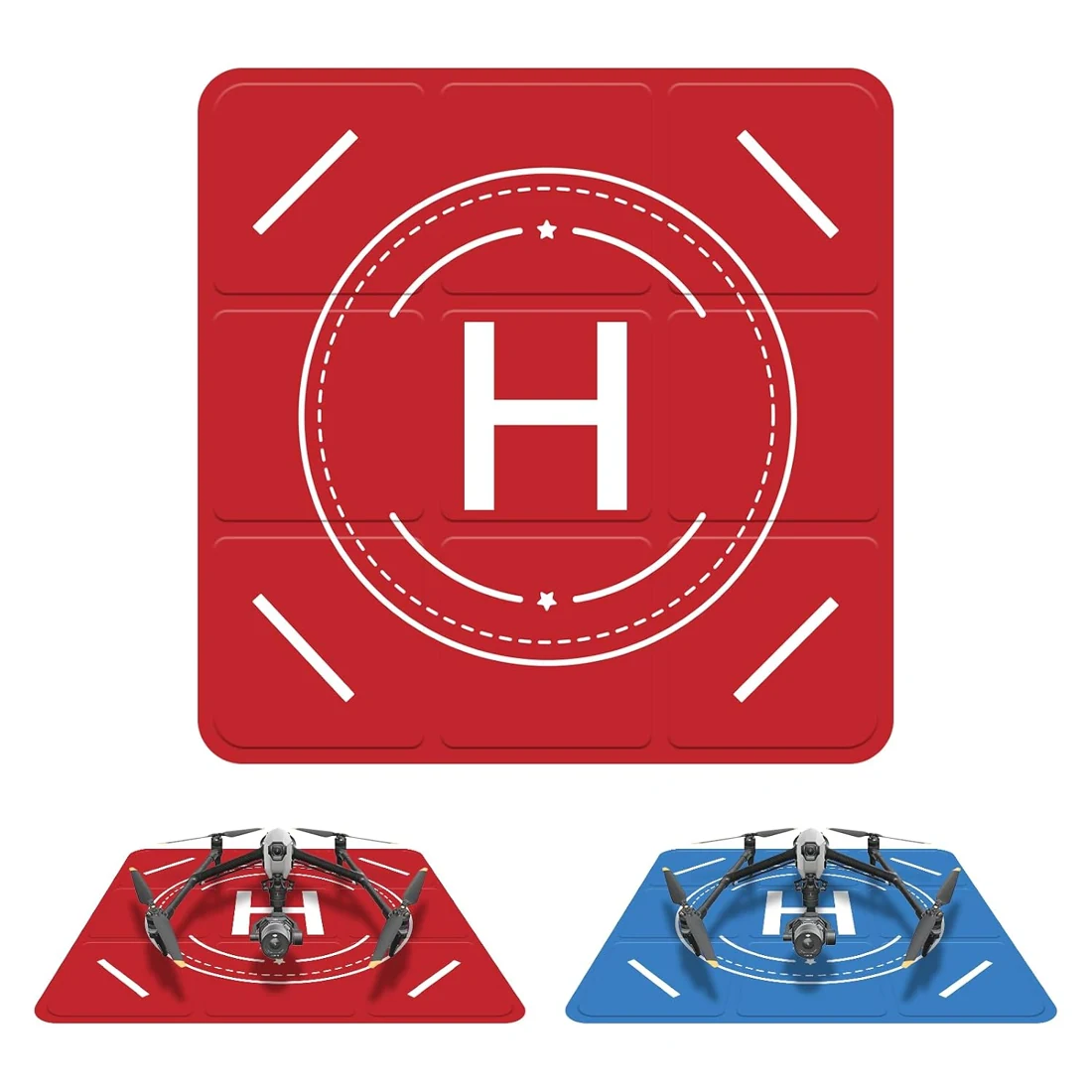 Nighttime Reflective Drone Landing Pad