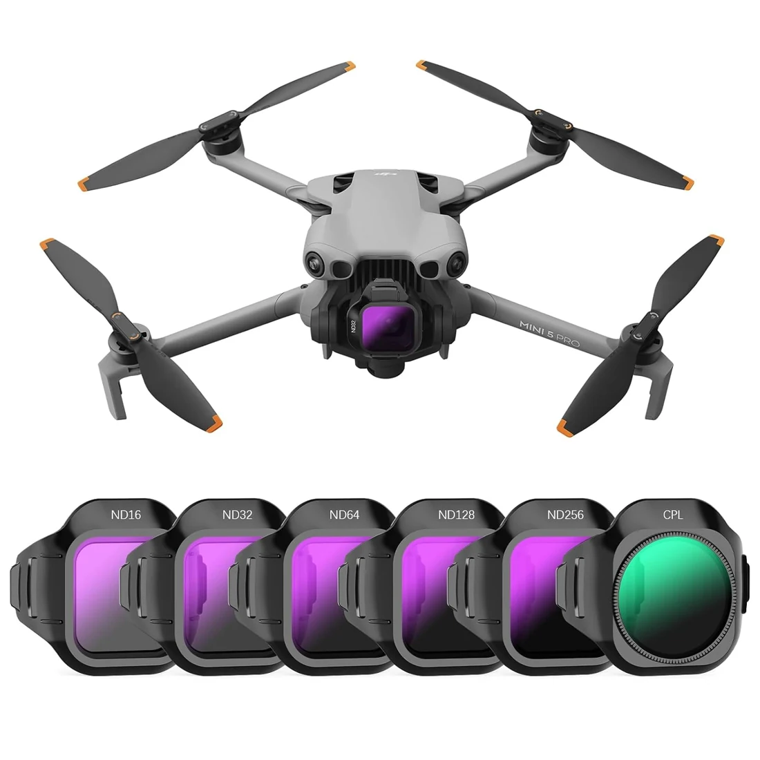 ND & CPL Filter Kit for DJI Mini 5 Pro · 6 Pack