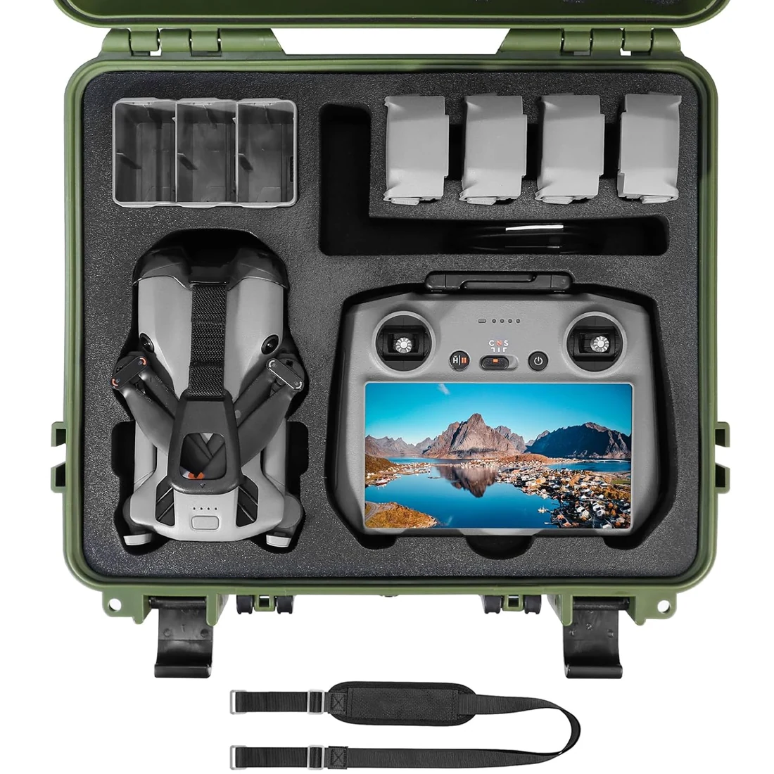 Hard Case for DJI Mini 5 Pro · Army Green