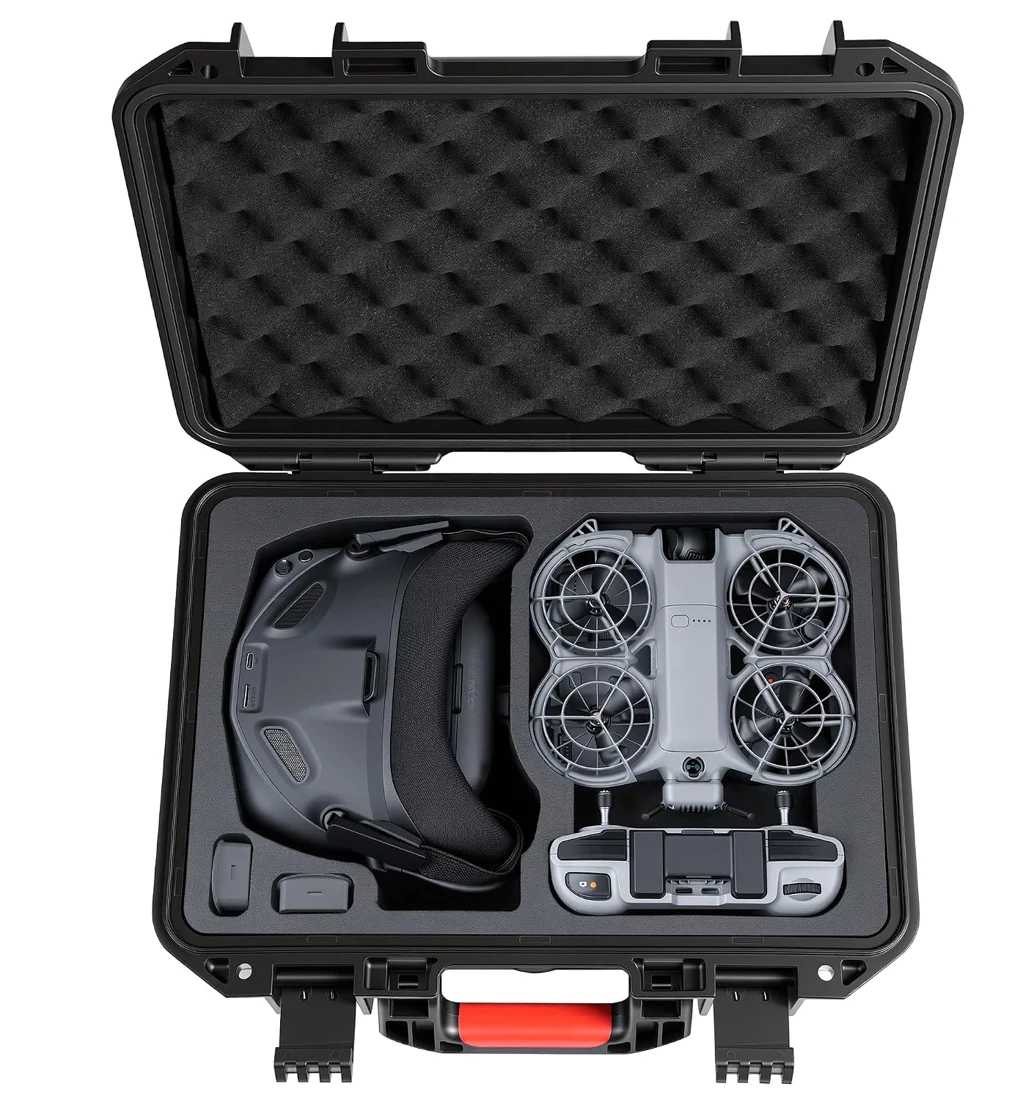 NEO 2 Case, Waterproof HardCase for DJI Neo 2 Motion Fly More Combo