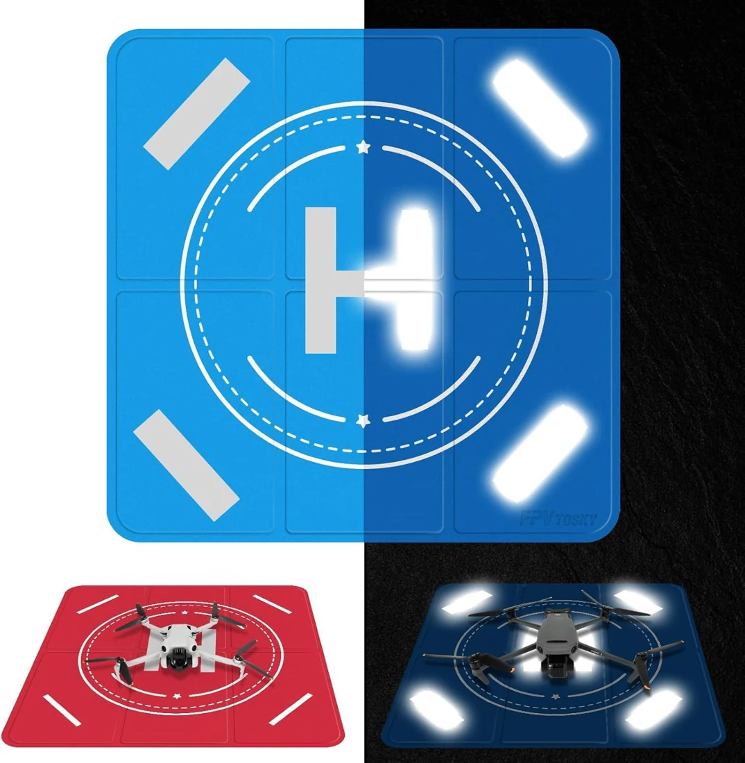 Weighted Drone Landing Pad