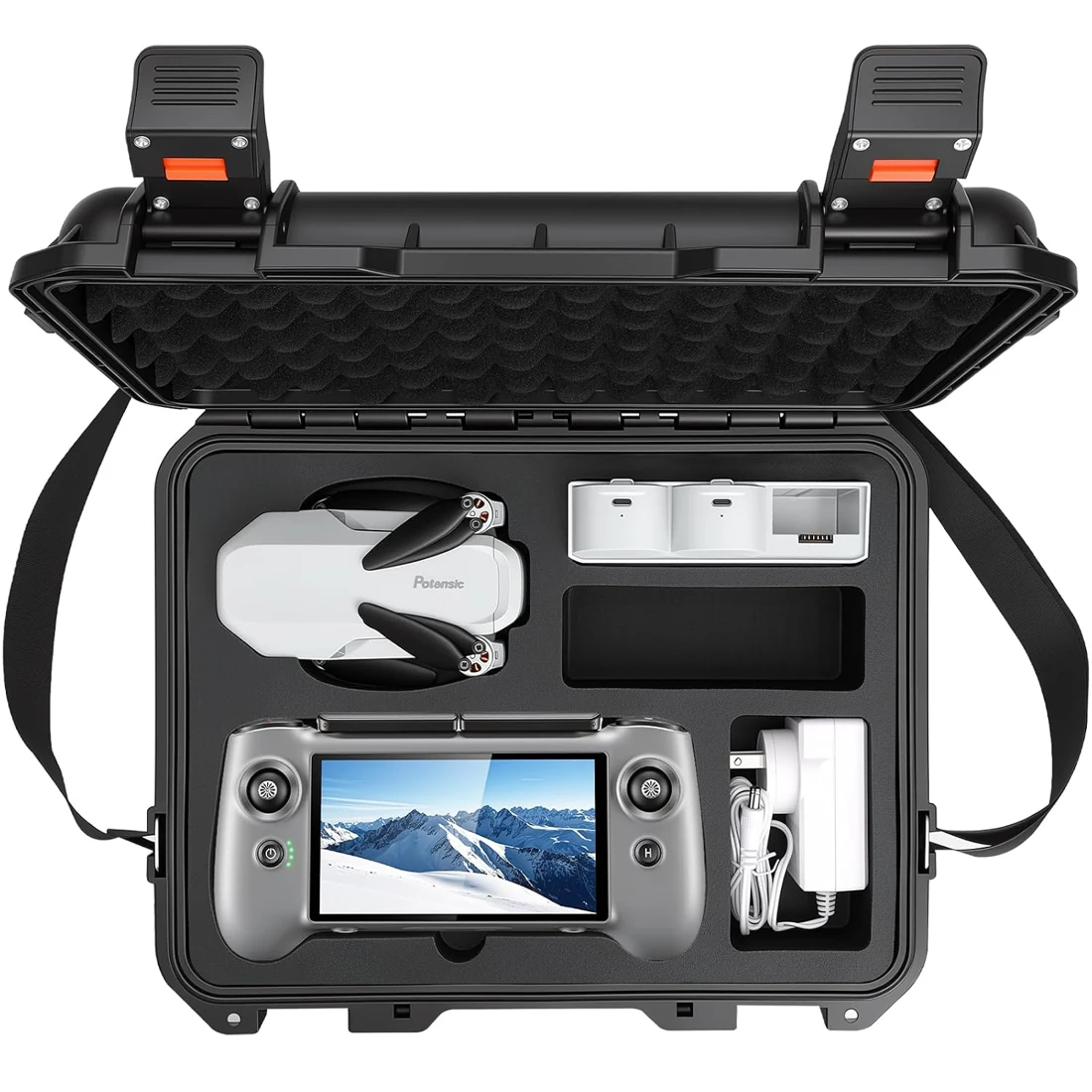 Hard Case for Potensic Atom 2 and PTD 1 RC (compatible with PTD 1 RC only)