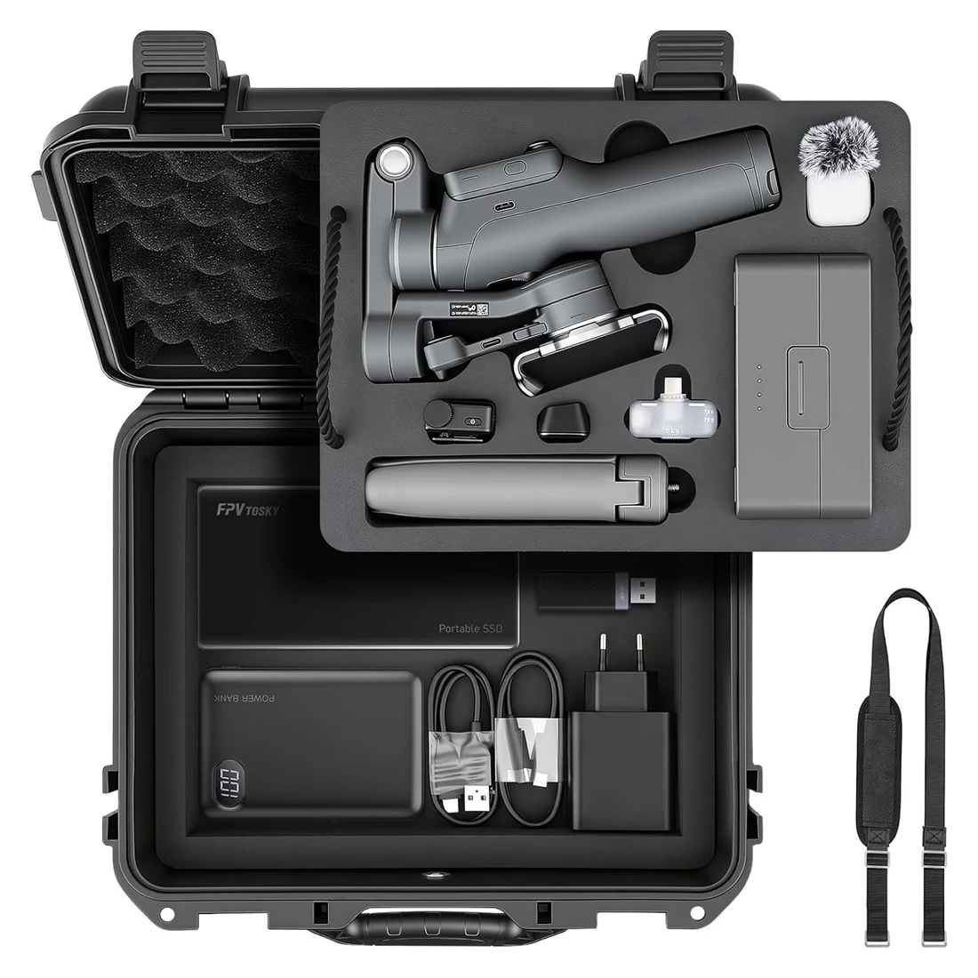 Double-Layer Hard Case for DJI Osmo Mobile 8P