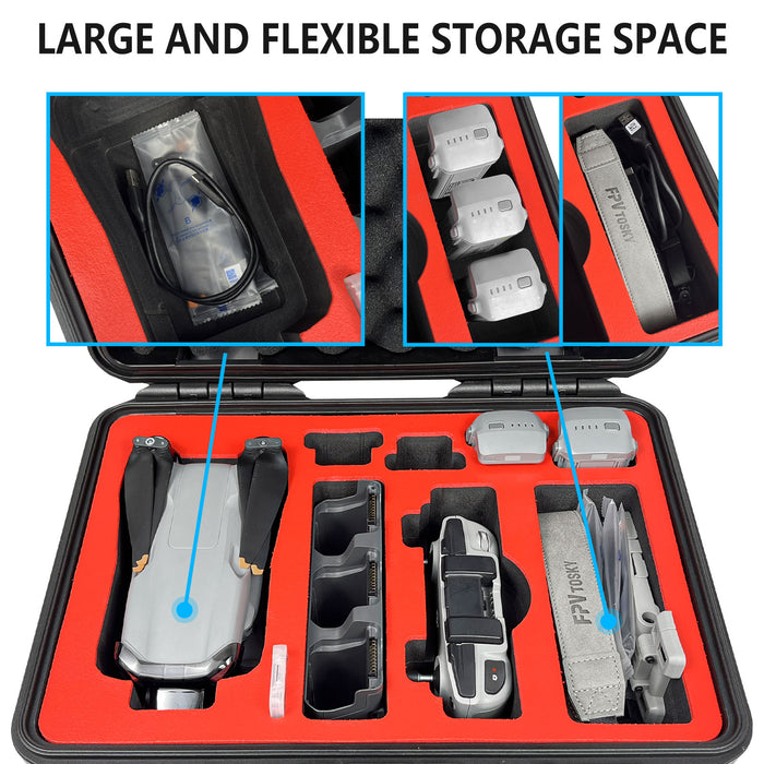 FPVtoksy Hard Case for DJI Air 3 / Fly More Combo