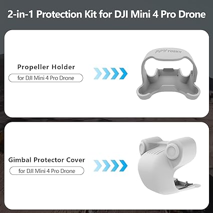 FPVtosky 2-in-1 Protection Kit for DJI Mini 4 Pro Drone Accessories