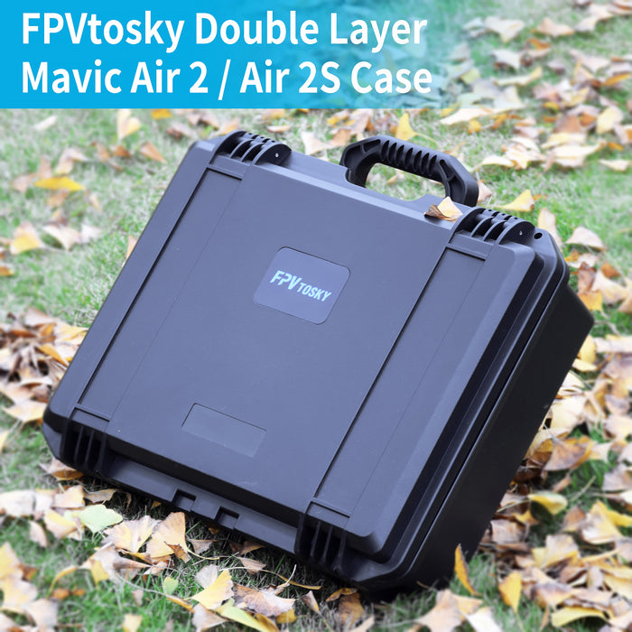 FPVtosky Double Layer Hard Case for DJI Air 2/2S