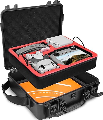 FPVtosky Dual Layer Hard Case for DJI Mini 4 Pro/Fly More Combo