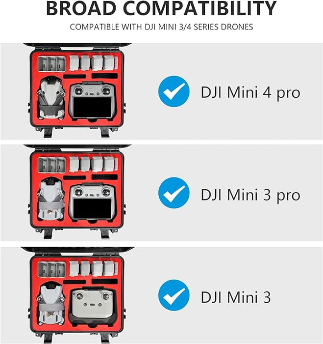 FPVtosky Hard Case for DJI Mini 4 Pro/Mini 3 pro