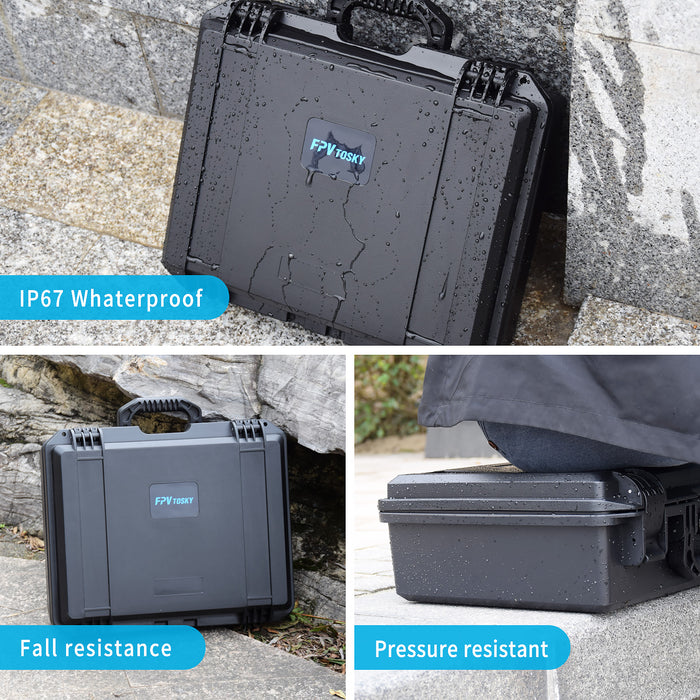 FPVtosky Double Layer Hard Case for DJI Air 2/2S