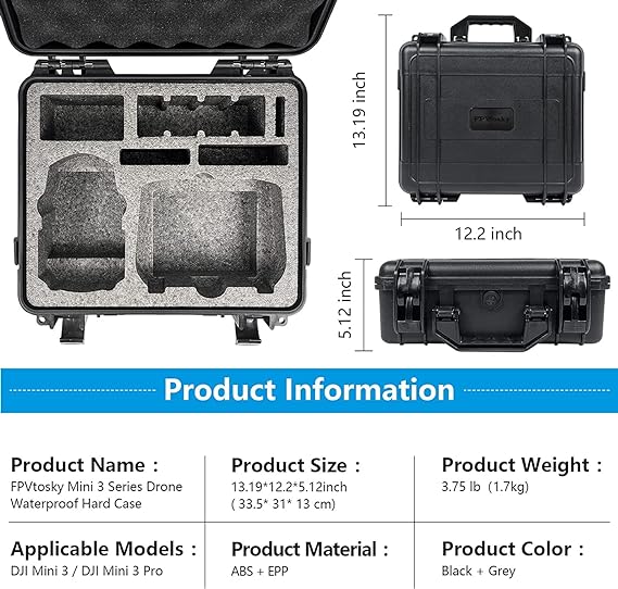 FPVtosky Mini 3 Series 5-In-1 Accessories Kit,Grey