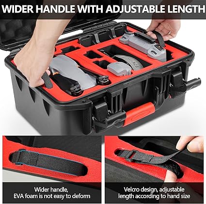 FPVtosky Dual Layer Hard Case for DJI Air 3 Drone/Fly More Combo