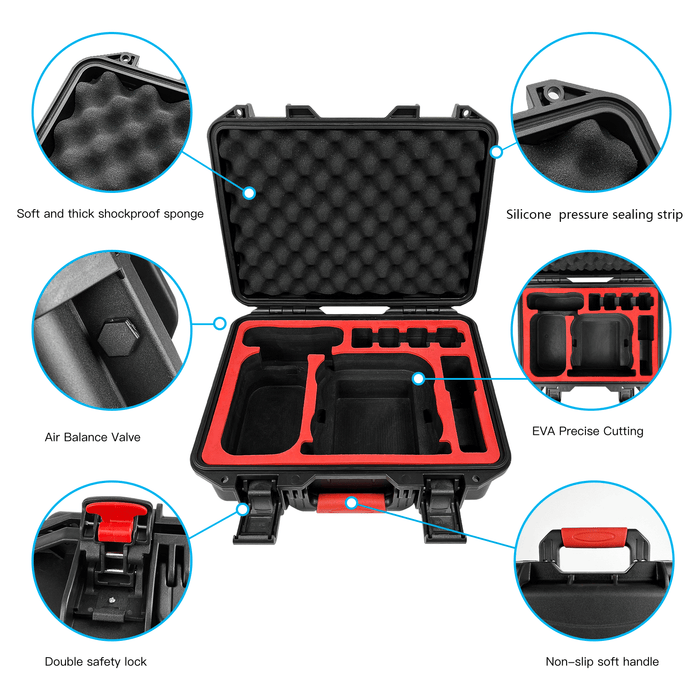 FPVtosky Hard Case for DJI Avata (DJI Goggles V2 / Goggles 2 / Goggles Integra)