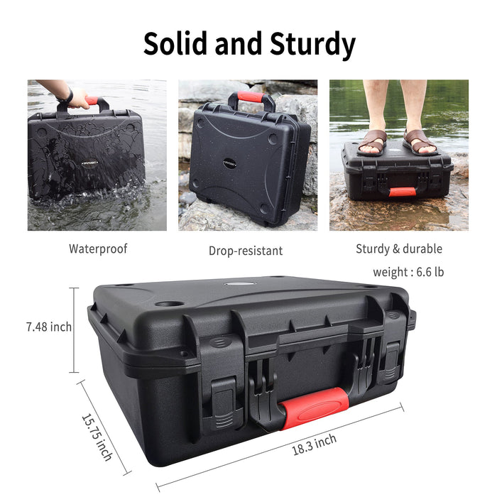 FPVtosky Professional Hard Case for DJI FPV