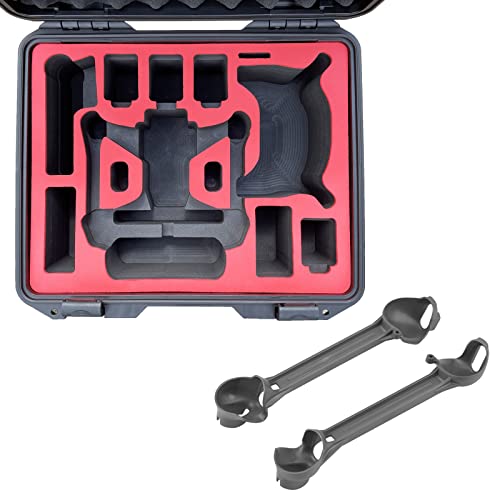 FPVtosky Waterproof Hard Case with Arm Bracers for DJI FPV