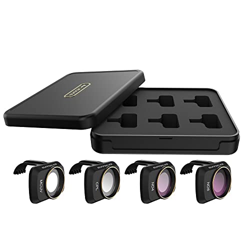 ND Filter ket for DJI Mavic Mini2 SE/DJI Mini2 /Mini/Mini SE Drone，4 Pack-(CPL, MCUV, ND4, ND8)