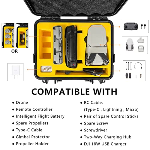 FPVtosky Waterproof Hard Case for DJI Mini SE/Mavic Mini