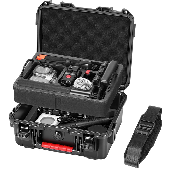 AMAZEAR Dual Layer Waterproof Hard Case for DJI OSMO Action 6