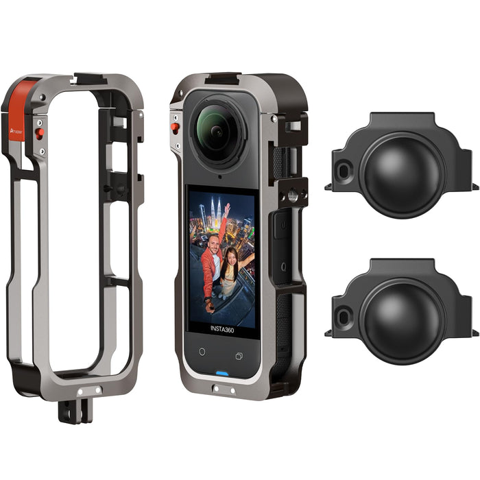 Metal Protective Case for Insta360 X5 Accessories