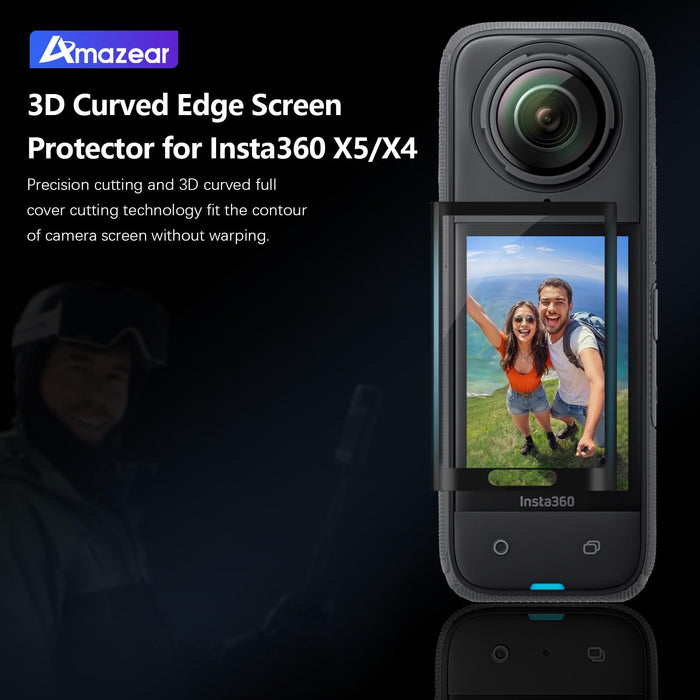 Screen Protector for Insta360 X5 Accessories (2 Pack)
