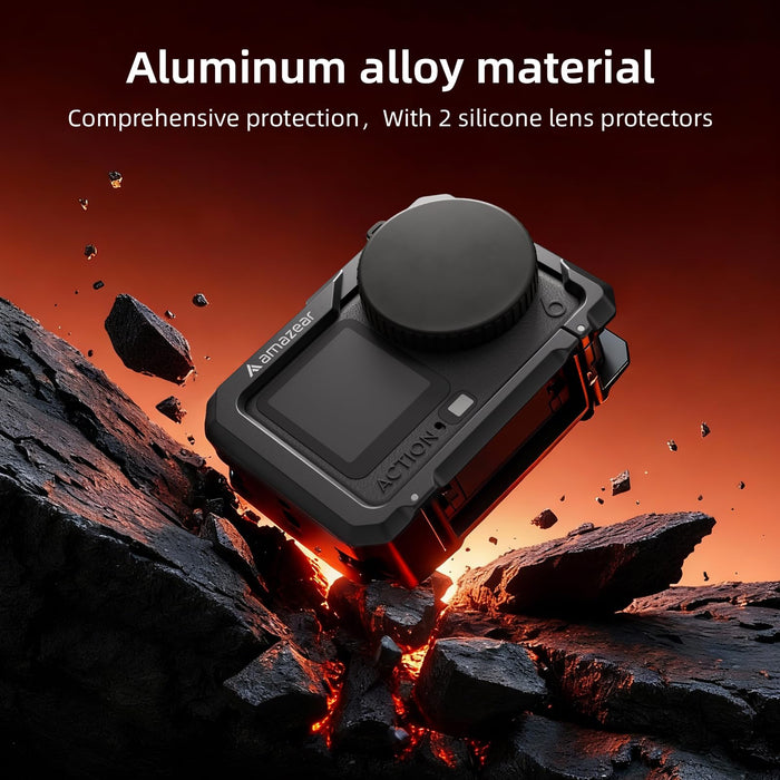 AMAZEAR Metal Protective Case for DJI Osmo Action 6