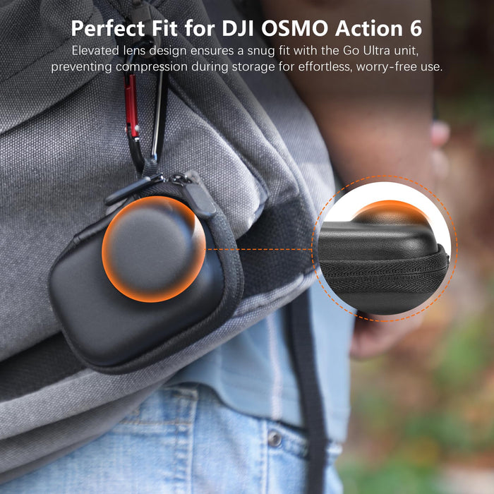 AMAZEAR Carry Case for DJI OSMO Action 6 Machine Only