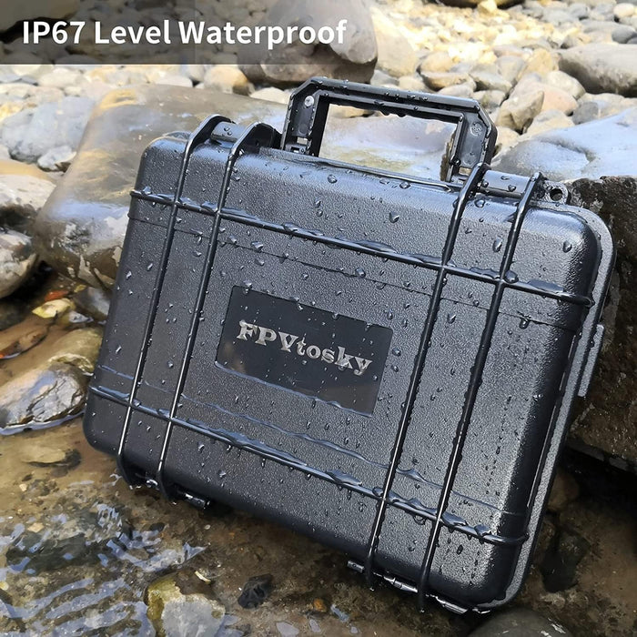 Mini 4 Pro Hard Case for DJI Mini 4 Pro/Mini 3 pro, Waterproof Case for Mavic mini 4 pro with DJI RC/DJI RC 2 Controller, Travel Case for DJI Mini 4 Pro/Mini 3 Pro Accessorie