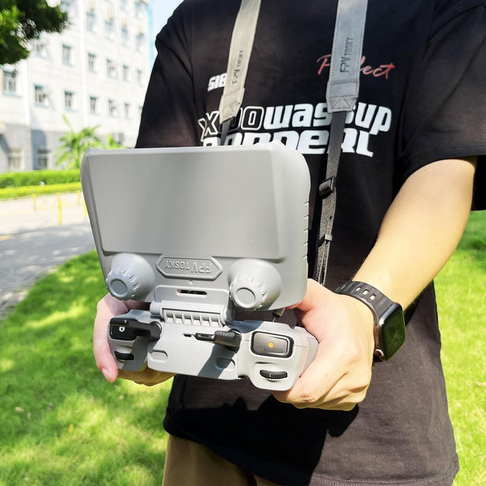 6-IN-1 Mini 4 Pro Accessories Bundle Kit, Dual Layer Mini 4 Pro Case, Sunshade Cover, RC 2 Lanyard, Propellers Holder, Lens Cap, 2*Screen Protector for DJI Min 4 Pro Accessories