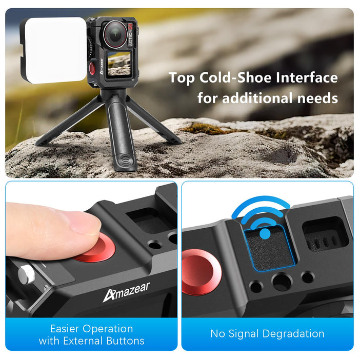 Metal Cage for DJI Osmo Action 5 Pro