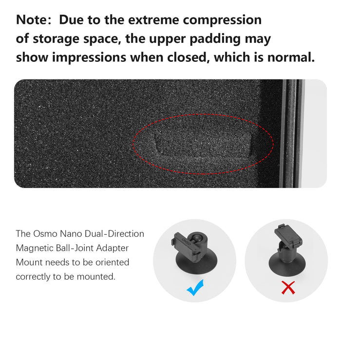 AMAZEAR Hard Case for DJI Osmo Nano Accessories