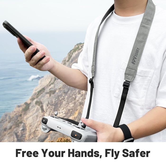 Air 3S/ Air 3 Accessories Bundle 5-IN-1 Accessories Kit, Include Hard Case, Neck Lanyard, Screen Protector, Sunshade Protective Cover, Propeller Holder for DJI Air 3S Accessories
