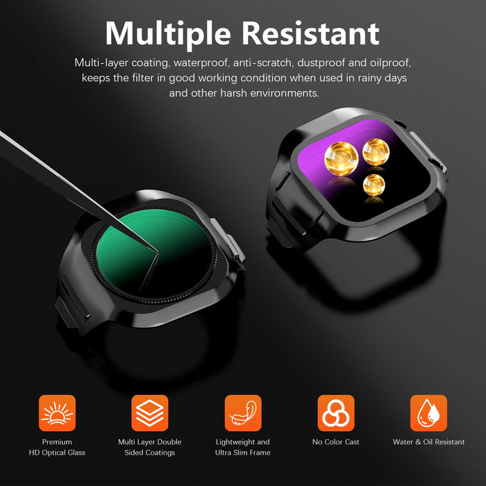 Mini 5 Pro ND Filter Set, Filters Kit Compatible with DJI Mini 5 Pro Accessories, 6 Pack (CPL, ND16, ND32, ND64, ND128, ND256)