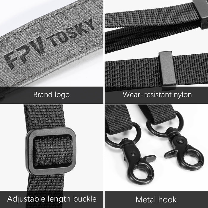 FPVtosky Balance Lanyard for DJI RC/RC 2 Controller, Lanyard Neck Strap for DJI Flip/Mini 5 Pro/Mini 4 Pro/Mini 3/Mini 3 Pro/Air 3S/Remote Controller Accessories [Not for RC pro]